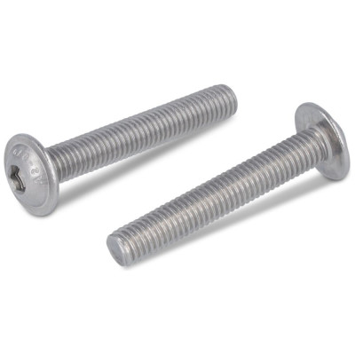 Винт Metiz-A2 ISO 7380-2 M6x30, А2 полукруглая головка внутренний шестигранник, пресс-шайба, 10 шт. 738022630 10