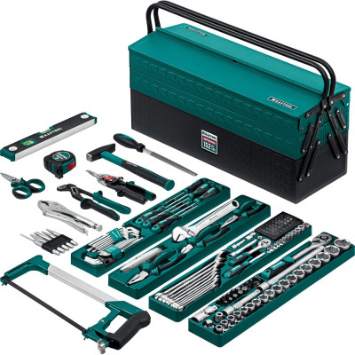 Универсальный набор инструмента KRAFTOOL Grand-152 1/2"+1/4" 152 предм., 27978-H152