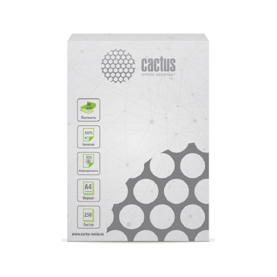 Бумага Cactus CS-OPB-A480250 A4/марка B/80г/м2/250л./белый CIE153% общего назначения(офисная) 1114834