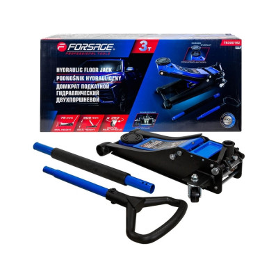 Домкрат подкатной гидравлический Forsage 3т F-T830018Z HT(58719)