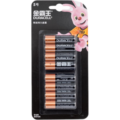 Батарейка Duracell AA 8 шт/упаковка НФ-00007716