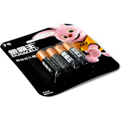Батарейка Duracell AAA 4 шт/упаковка НФ-00007715