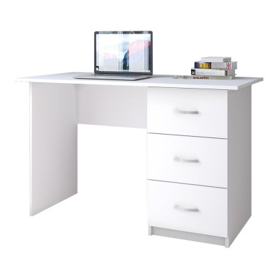 Стол письменный Арника Сити-1, белый 00-00028796