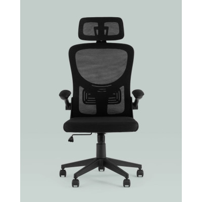 Кресло компьютерное офисное Стул Груп TopChairs Airone, черный D-502 black