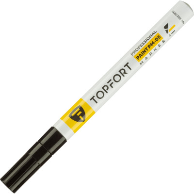 Маркер лаковый Topfort paint 2 мм черный 1827831