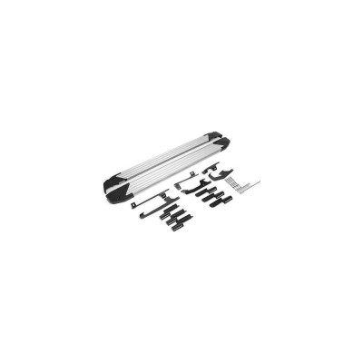 Порог-площадка Rival Silver F180AL + комплект крепежа,  Haval Jolion 2021- F180AL.9404.1
