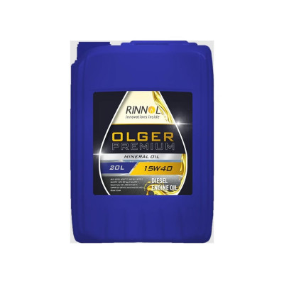 Масло моторное минеральное RINNOL OLGER PREMIUM 15W-40 e20L 191998