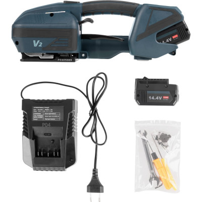 Аккумуляторный стреппинг инструмент для пп и пэт лент АЛГА ПАК АП V2