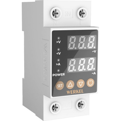 Реле напряжения WERKEL 1P+N 63А a066459