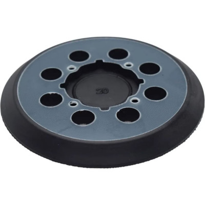 Шлифовальная опора 125 мм, средняя жесткость, длинный крючок, 8 отв. Speed Phantom DD0077