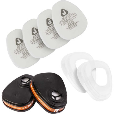 Фильтр Jeta Safety A1 6510 в комплекте (предфильтры + держатели) 6510K