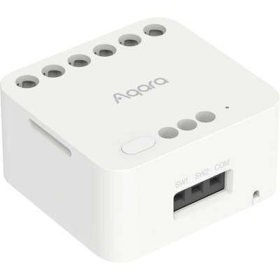 Реле двухканальное с сухим контактом T2 AQARA DCM-K01