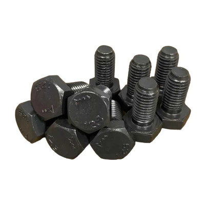 Болт 23 БОЛТА М10x30 мм, DIN933, высокопрочный к.п.12.9 черный ,10шт. П0000027184