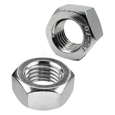 Гайка нержавеющая 23 Болта М6 DIN 934 А2 шестигранная 50 шт 11115