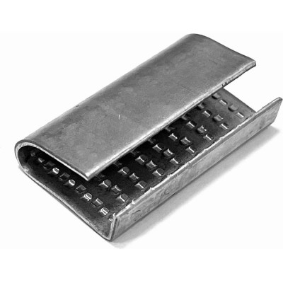 Скрепа упаковочная ООО "ПК "СТМ" 16 мм стальная 0,9 PET 16 (0.9) St