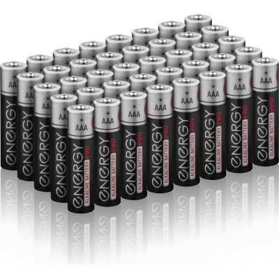 Батарейка алкалиновая ENERGY Pro LR03/10K (ААА) 40 штук 107130