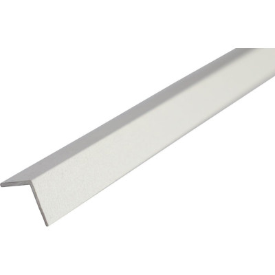 Алюминиевый уголок ПилотПро 30x30x1,2, 2.7 м, белый муар арт 20006