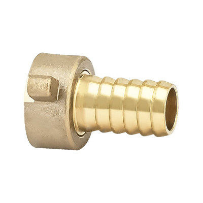 Штуцер под шланг с накидной гайкой 1/2 х 14 мм PROFACTOR PF TF 212.14