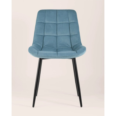 Стул для кухни обеденный Стул Груп Флекс New, велюр пыльно-голубой OS-2499-V seat HLR-15