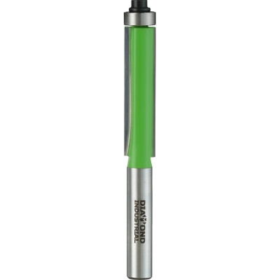 Фреза кромочная прямая (обгонная) с нижним подшипником 10x40 мм, S=8 мм, Z=2 Diamond Industrial DIDFROK81040