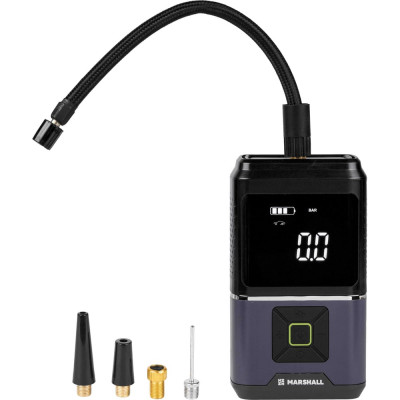 Компрессор автомобильный MARSHALL аккумуляторный 30 л/мин MR0104