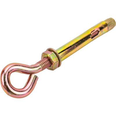 Анкерный болт с кольцом ЖЕСТЬ М8x60 мм, этикетка УТ-00008814