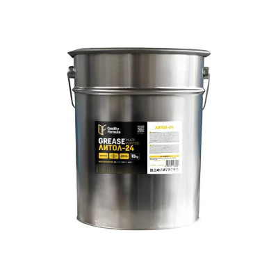 Пластичная смазка Quality Formula Grease Литол-24, 18кг 410022630 410022627 430900103