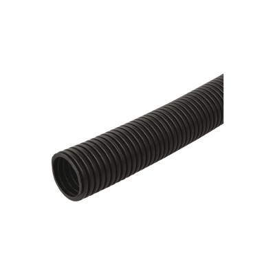 Труба гофрированная U-plast 40 мм, с зондом черн., ПНД (HF), УФ, 25м 711-040