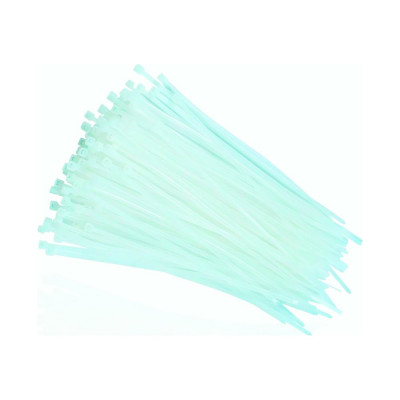 Нейлоновая хомут-стяжка AVG 3,6x300 мм, белый, 100 шт. стяжка 3.6x300 белая