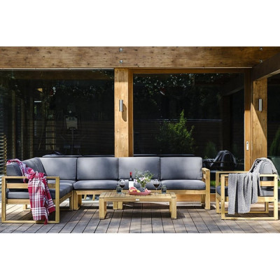 Лаунж зона с кофейным столом Joygarden BOOKA из акации 31312/31313/31314/31315/31316/31319