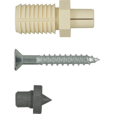 Крепление для ступеней лестницы к металлическому основанию ЕВРОПАРТНЕР PLM 68 шт. 0522 ED