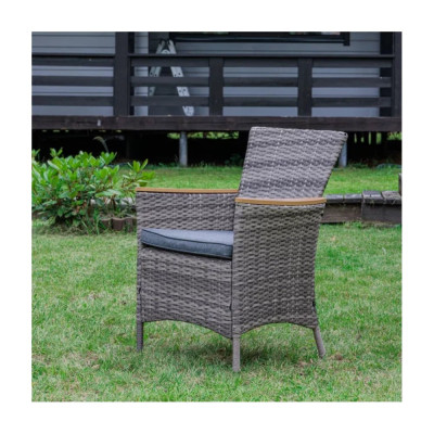 Обеденное кресло Royal Family AMELIA серое 763-71-71