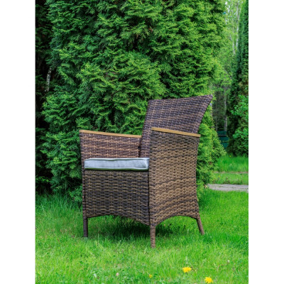 Обеденное кресло Royal Family AMELIA коричневое 763-61-21