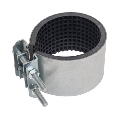 Хомут ремонтный Benarmo сталь оцинкованная, Краб, Ду80, 87-95 мм, 1/стор, L=70 013-4223