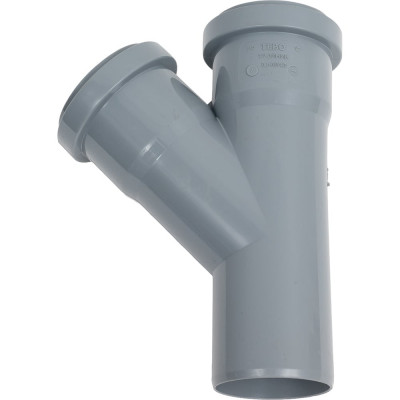 Тройник внутренней канализации TEBO ПП 50х50, 45 гр 013020418