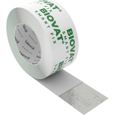 Клейкая армированная лента BIOVAT ® SMART FIX 60 мм х25 м BV010