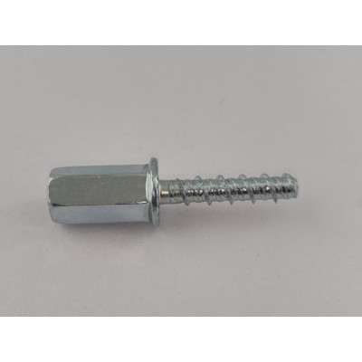 Анкер-шуруп по бетону Rusconnect PMB 6x35 50 шт. с внутренней резьбой М8/10 белый цинк 730635