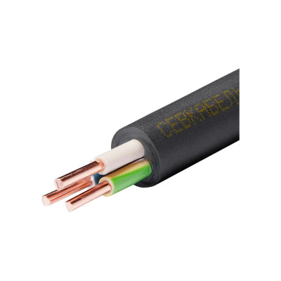 Кабель Севкабель ВВГ-НГ LS 3х2,5 мм 30 м 05534