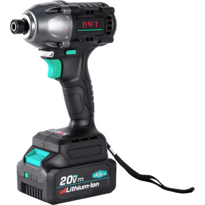 Бесщеточный аккумуляторный ударный винтоверт DWT ASCP-20 DN-4C2 BMC