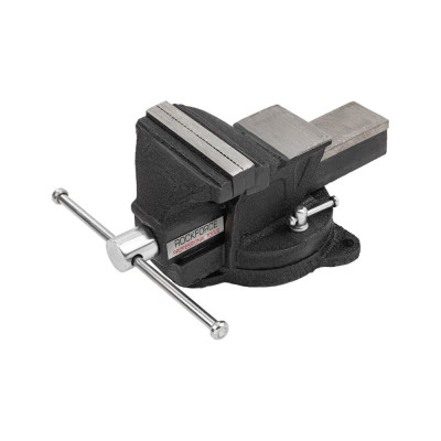 Тиски стальные поворотные с наковальней Rockforce 8 (200мм) RF-6540108(60515)