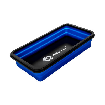 КОБАЛЬТ Тарелка магнитная для крепежа, складная, силиконовая, 277x177 мм, высота 15мм/45мм, блистер () 919-456