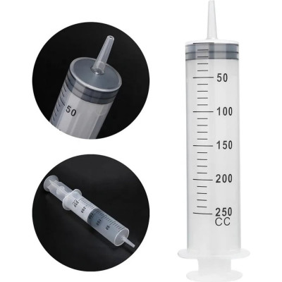 Шприц для масла и жидкости, Шприц для масла мерный, Шприц большой автомобильный, 250мл Vitatools shprits-dlya-zhidkostey-250ml