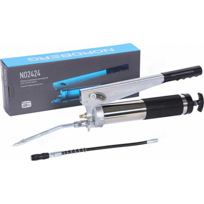 Шприц плунжерный для густой смазки NORDBERG 400 мл NO2424