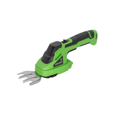 Кусторез аккумуляторный Grassman CH-3602, 3,6 В, 1.5 Ач, 2в1, длина реза 120 мм, ЗУ, коробка (1/8) 020289