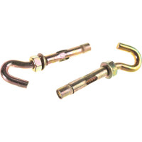 Анкерный болт с крюком Стройметиз 12х70 уп. 2 шт европодвес 2530041