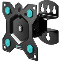 Наклонно-поворотный кронштейн для телевизора 10-32 ONKRON Black R3
