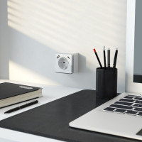 Розетка WERKEL с заземлением, шторками и usb тип a+c gallant (белый) W5071701