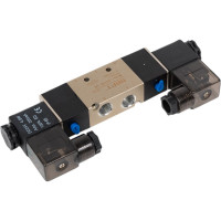 Пневмораспределитель 5/2 4V220-08-DC 24V G1/4" NBPT 57629