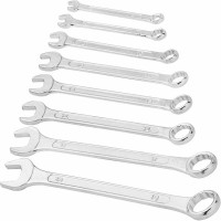 Набор комбинированных ключей WMC TOOLS 8 пр. 6, 8, 10, 12, 13, 14, 17, 19мм в пластиковом держателе WMC-5086(48312)