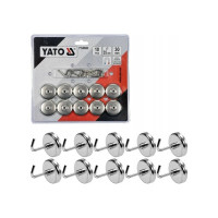 Магнитные крючки YATO 10шт YT-08690